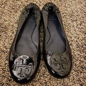 Tory Burch Reva - Navy Patent Leather